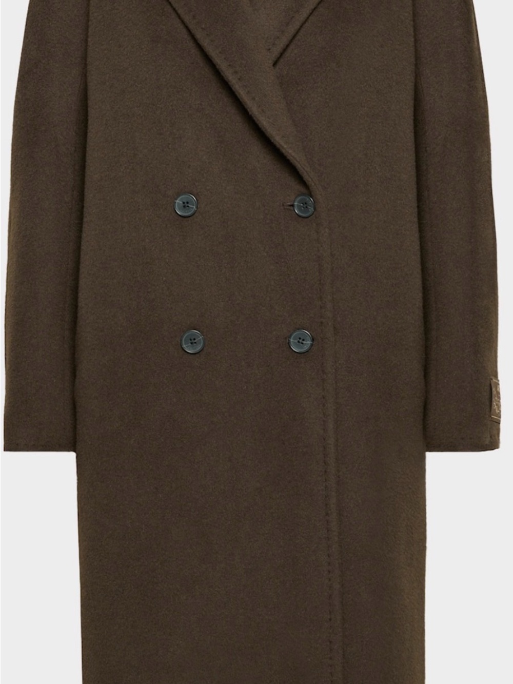 Aritzia Slouch Coat in Burnt Cedar